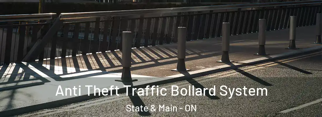  Anti Theft Traffic Bollard System State & Main - ON