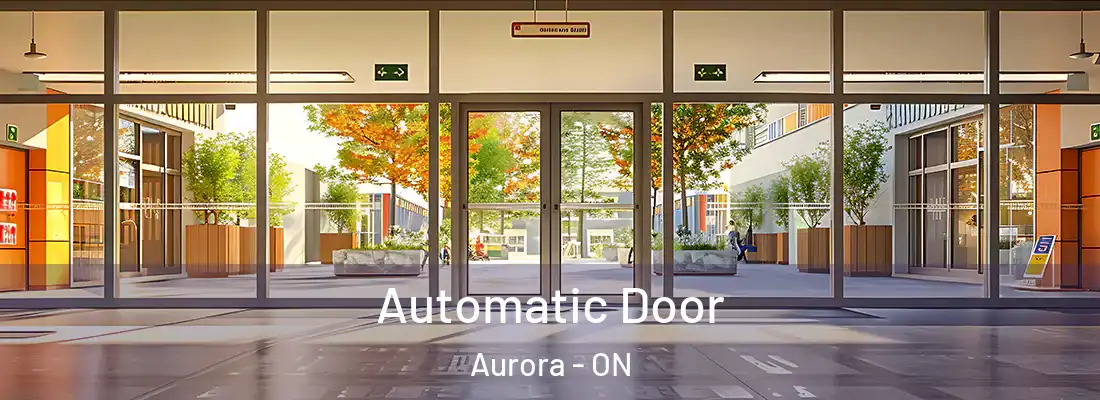  Automatic Door Aurora - ON