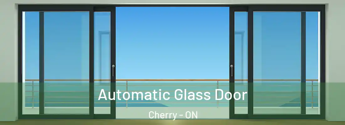  Automatic Glass Door Cherry - ON