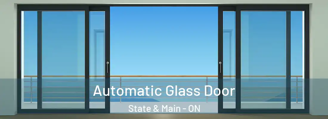  Automatic Glass Door State & Main - ON