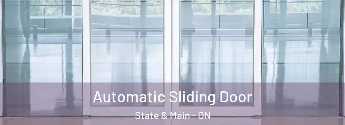  Automatic Sliding Door State & Main - ON