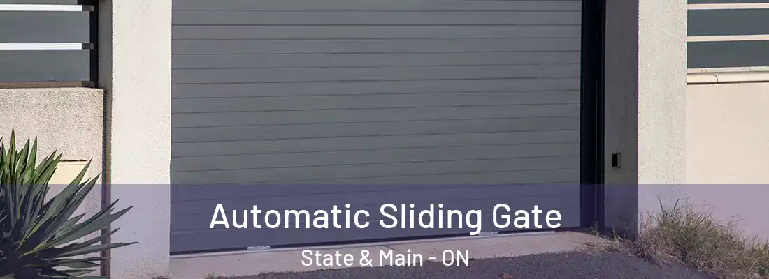  Automatic Sliding Gate State & Main - ON