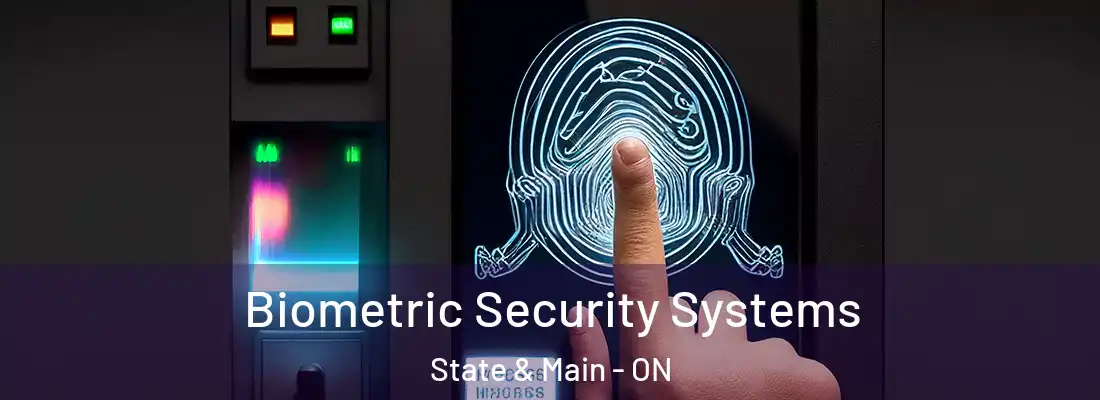  Biometric Security Systems State & Main - ON