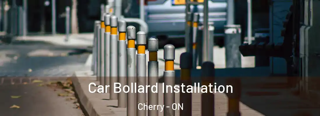  Car Bollard Installation Cherry - ON