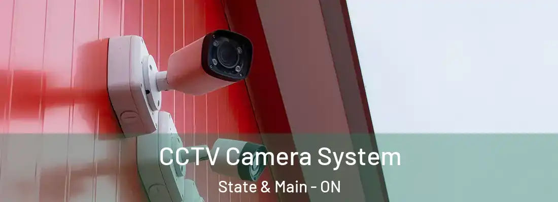  CCTV Camera System State & Main - ON