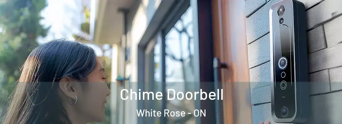  Chime Doorbell White Rose - ON