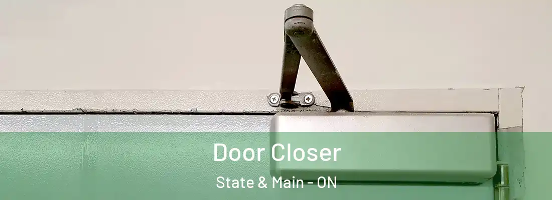  Door Closer State & Main - ON