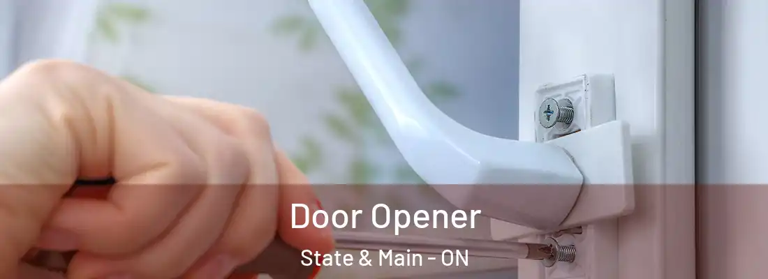  Door Opener State & Main - ON