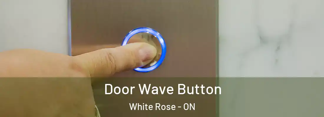  Door Wave Button White Rose - ON