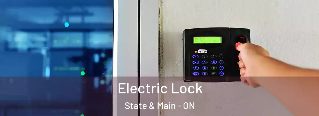  Electric Lock State & Main - ON