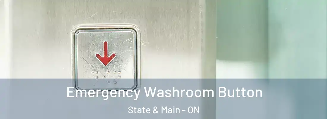  Emergency Washroom Button State & Main - ON