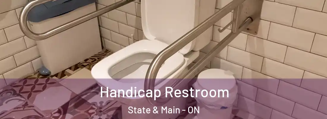  Handicap Restroom State & Main - ON
