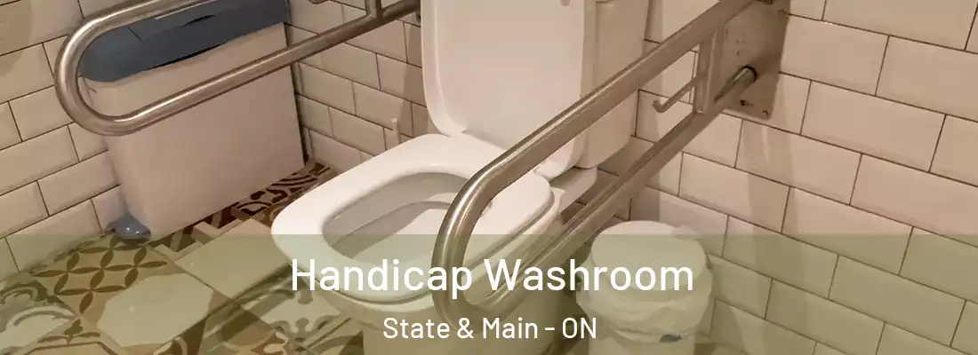  Handicap Washroom State & Main - ON