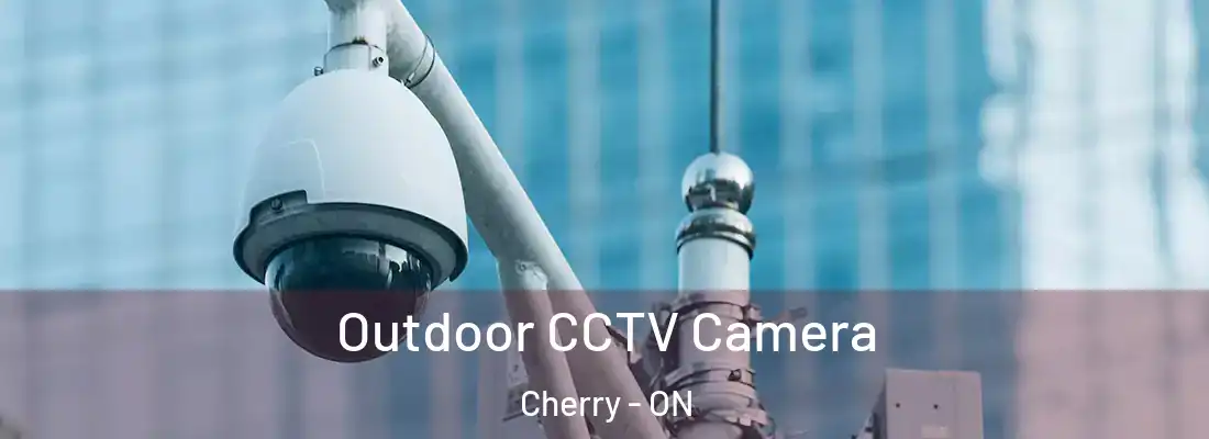  Outdoor CCTV Camera Cherry - ON