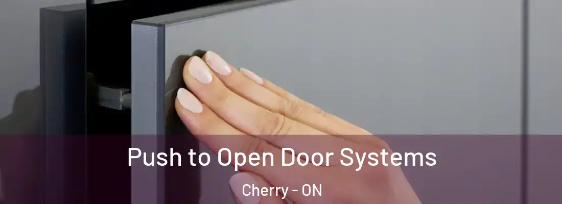  Push to Open Door Systems Cherry - ON