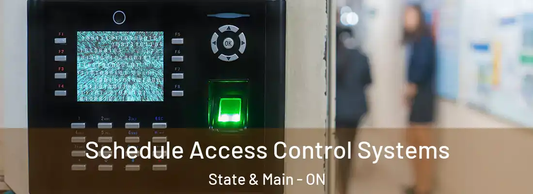  Schedule Access Control Systems State & Main - ON