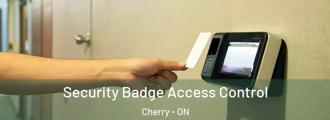  Security Badge Access Control Cherry - ON