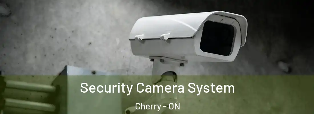  Security Camera System Cherry - ON