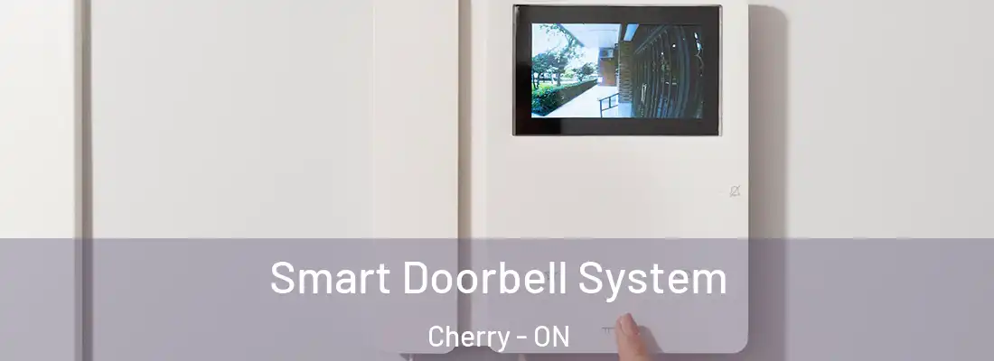  Smart Doorbell System Cherry - ON