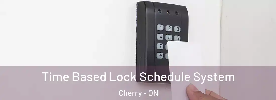 Time Based Lock Schedule System Cherry - ON