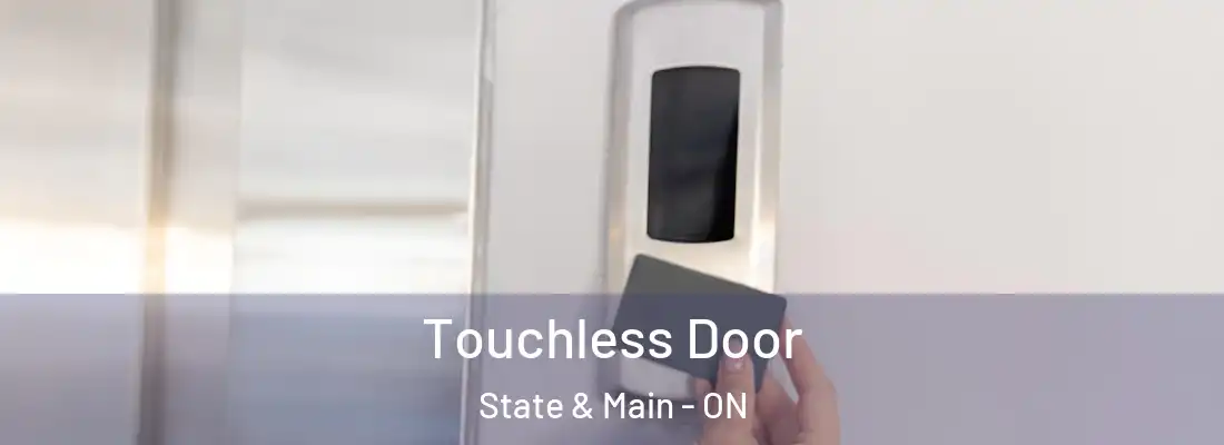  Touchless Door State & Main - ON