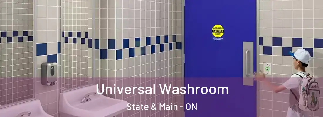  Universal Washroom State & Main - ON