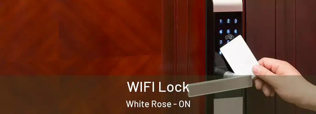  WIFI Lock White Rose - ON