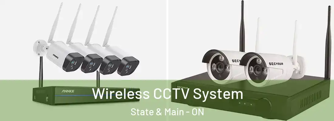  Wireless CCTV System State & Main - ON